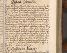 Zdjęcie nr 158 dla obiektu archiwalnego: Illistrissimo et revedissimo in Christo Patre Domino Domino Georgio Rzadziwił Miserone Divina Sacrostae R. E. Tituli S. Sixti Presbitero Cardinali Duce in Olyka et Niesswiesz ad Gubernacula Ecclessiae Cracoviensis cuius administratorialem a Sancta Sede Apostolica obtinverat feliciter sedente. Acta actorum, causarum, sententiarum tam deffinitivarum quam interloquutoriarum decretorum, obligationum, quietationum, recognitionum, constitutionum procuratorum etc. coram Reverendo Domino Stanislao Crassinskz de Crasne Archidiacono Cracoviensis, Scholastico Gnesnesis, Custode Plocensis etc. Vicario et Officiali Generali Cracoviensi in Ano Domini Millesimo Quingentesimo Nonagesimo Primo cuius indictio quarta pontificatus SS. Domini Nostri Gregorii XIIII Anno I psius prio feliciter incipiut