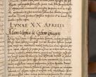 Zdjęcie nr 124 dla obiektu archiwalnego: Illistrissimo et revedissimo in Christo Patre Domino Domino Georgio Rzadziwił Miserone Divina Sacrostae R. E. Tituli S. Sixti Presbitero Cardinali Duce in Olyka et Niesswiesz ad Gubernacula Ecclessiae Cracoviensis cuius administratorialem a Sancta Sede Apostolica obtinverat feliciter sedente. Acta actorum, causarum, sententiarum tam deffinitivarum quam interloquutoriarum decretorum, obligationum, quietationum, recognitionum, constitutionum procuratorum etc. coram Reverendo Domino Stanislao Crassinskz de Crasne Archidiacono Cracoviensis, Scholastico Gnesnesis, Custode Plocensis etc. Vicario et Officiali Generali Cracoviensi in Ano Domini Millesimo Quingentesimo Nonagesimo Primo cuius indictio quarta pontificatus SS. Domini Nostri Gregorii XIIII Anno I psius prio feliciter incipiut