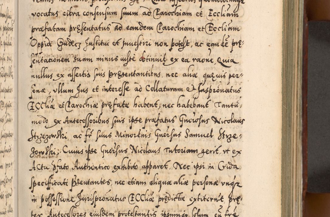 Zdjęcie nr 114 dla obiektu archiwalnego: Illistrissimo et revedissimo in Christo Patre Domino Domino Georgio Rzadziwił Miserone Divina Sacrostae R. E. Tituli S. Sixti Presbitero Cardinali Duce in Olyka et Niesswiesz ad Gubernacula Ecclessiae Cracoviensis cuius administratorialem a Sancta Sede Apostolica obtinverat feliciter sedente. Acta actorum, causarum, sententiarum tam deffinitivarum quam interloquutoriarum decretorum, obligationum, quietationum, recognitionum, constitutionum procuratorum etc. coram Reverendo Domino Stanislao Crassinskz de Crasne Archidiacono Cracoviensis, Scholastico Gnesnesis, Custode Plocensis etc. Vicario et Officiali Generali Cracoviensi in Ano Domini Millesimo Quingentesimo Nonagesimo Primo cuius indictio quarta pontificatus SS. Domini Nostri Gregorii XIIII Anno I psius prio feliciter incipiut
