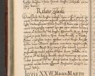 Zdjęcie nr 97 dla obiektu archiwalnego: Illistrissimo et revedissimo in Christo Patre Domino Domino Georgio Rzadziwił Miserone Divina Sacrostae R. E. Tituli S. Sixti Presbitero Cardinali Duce in Olyka et Niesswiesz ad Gubernacula Ecclessiae Cracoviensis cuius administratorialem a Sancta Sede Apostolica obtinverat feliciter sedente. Acta actorum, causarum, sententiarum tam deffinitivarum quam interloquutoriarum decretorum, obligationum, quietationum, recognitionum, constitutionum procuratorum etc. coram Reverendo Domino Stanislao Crassinskz de Crasne Archidiacono Cracoviensis, Scholastico Gnesnesis, Custode Plocensis etc. Vicario et Officiali Generali Cracoviensi in Ano Domini Millesimo Quingentesimo Nonagesimo Primo cuius indictio quarta pontificatus SS. Domini Nostri Gregorii XIIII Anno I psius prio feliciter incipiut