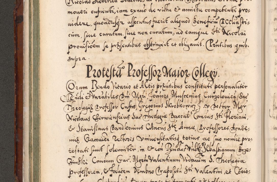 Zdjęcie nr 91 dla obiektu archiwalnego: Illistrissimo et revedissimo in Christo Patre Domino Domino Georgio Rzadziwił Miserone Divina Sacrostae R. E. Tituli S. Sixti Presbitero Cardinali Duce in Olyka et Niesswiesz ad Gubernacula Ecclessiae Cracoviensis cuius administratorialem a Sancta Sede Apostolica obtinverat feliciter sedente. Acta actorum, causarum, sententiarum tam deffinitivarum quam interloquutoriarum decretorum, obligationum, quietationum, recognitionum, constitutionum procuratorum etc. coram Reverendo Domino Stanislao Crassinskz de Crasne Archidiacono Cracoviensis, Scholastico Gnesnesis, Custode Plocensis etc. Vicario et Officiali Generali Cracoviensi in Ano Domini Millesimo Quingentesimo Nonagesimo Primo cuius indictio quarta pontificatus SS. Domini Nostri Gregorii XIIII Anno I psius prio feliciter incipiut