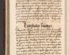 Zdjęcie nr 81 dla obiektu archiwalnego: Illistrissimo et revedissimo in Christo Patre Domino Domino Georgio Rzadziwił Miserone Divina Sacrostae R. E. Tituli S. Sixti Presbitero Cardinali Duce in Olyka et Niesswiesz ad Gubernacula Ecclessiae Cracoviensis cuius administratorialem a Sancta Sede Apostolica obtinverat feliciter sedente. Acta actorum, causarum, sententiarum tam deffinitivarum quam interloquutoriarum decretorum, obligationum, quietationum, recognitionum, constitutionum procuratorum etc. coram Reverendo Domino Stanislao Crassinskz de Crasne Archidiacono Cracoviensis, Scholastico Gnesnesis, Custode Plocensis etc. Vicario et Officiali Generali Cracoviensi in Ano Domini Millesimo Quingentesimo Nonagesimo Primo cuius indictio quarta pontificatus SS. Domini Nostri Gregorii XIIII Anno I psius prio feliciter incipiut