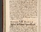 Zdjęcie nr 71 dla obiektu archiwalnego: Illistrissimo et revedissimo in Christo Patre Domino Domino Georgio Rzadziwił Miserone Divina Sacrostae R. E. Tituli S. Sixti Presbitero Cardinali Duce in Olyka et Niesswiesz ad Gubernacula Ecclessiae Cracoviensis cuius administratorialem a Sancta Sede Apostolica obtinverat feliciter sedente. Acta actorum, causarum, sententiarum tam deffinitivarum quam interloquutoriarum decretorum, obligationum, quietationum, recognitionum, constitutionum procuratorum etc. coram Reverendo Domino Stanislao Crassinskz de Crasne Archidiacono Cracoviensis, Scholastico Gnesnesis, Custode Plocensis etc. Vicario et Officiali Generali Cracoviensi in Ano Domini Millesimo Quingentesimo Nonagesimo Primo cuius indictio quarta pontificatus SS. Domini Nostri Gregorii XIIII Anno I psius prio feliciter incipiut