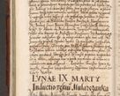 Zdjęcie nr 59 dla obiektu archiwalnego: Illistrissimo et revedissimo in Christo Patre Domino Domino Georgio Rzadziwił Miserone Divina Sacrostae R. E. Tituli S. Sixti Presbitero Cardinali Duce in Olyka et Niesswiesz ad Gubernacula Ecclessiae Cracoviensis cuius administratorialem a Sancta Sede Apostolica obtinverat feliciter sedente. Acta actorum, causarum, sententiarum tam deffinitivarum quam interloquutoriarum decretorum, obligationum, quietationum, recognitionum, constitutionum procuratorum etc. coram Reverendo Domino Stanislao Crassinskz de Crasne Archidiacono Cracoviensis, Scholastico Gnesnesis, Custode Plocensis etc. Vicario et Officiali Generali Cracoviensi in Ano Domini Millesimo Quingentesimo Nonagesimo Primo cuius indictio quarta pontificatus SS. Domini Nostri Gregorii XIIII Anno I psius prio feliciter incipiut