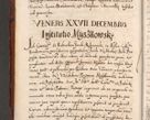 Zdjęcie nr 13 dla obiektu archiwalnego: Illistrissimo et revedissimo in Christo Patre Domino Domino Georgio Rzadziwił Miserone Divina Sacrostae R. E. Tituli S. Sixti Presbitero Cardinali Duce in Olyka et Niesswiesz ad Gubernacula Ecclessiae Cracoviensis cuius administratorialem a Sancta Sede Apostolica obtinverat feliciter sedente. Acta actorum, causarum, sententiarum tam deffinitivarum quam interloquutoriarum decretorum, obligationum, quietationum, recognitionum, constitutionum procuratorum etc. coram Reverendo Domino Stanislao Crassinskz de Crasne Archidiacono Cracoviensis, Scholastico Gnesnesis, Custode Plocensis etc. Vicario et Officiali Generali Cracoviensi in Ano Domini Millesimo Quingentesimo Nonagesimo Primo cuius indictio quarta pontificatus SS. Domini Nostri Gregorii XIIII Anno I psius prio feliciter incipiut