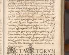 Zdjęcie nr 14 dla obiektu archiwalnego: Illistrissimo et revedissimo in Christo Patre Domino Domino Georgio Rzadziwił Miserone Divina Sacrostae R. E. Tituli S. Sixti Presbitero Cardinali Duce in Olyka et Niesswiesz ad Gubernacula Ecclessiae Cracoviensis cuius administratorialem a Sancta Sede Apostolica obtinverat feliciter sedente. Acta actorum, causarum, sententiarum tam deffinitivarum quam interloquutoriarum decretorum, obligationum, quietationum, recognitionum, constitutionum procuratorum etc. coram Reverendo Domino Stanislao Crassinskz de Crasne Archidiacono Cracoviensis, Scholastico Gnesnesis, Custode Plocensis etc. Vicario et Officiali Generali Cracoviensi in Ano Domini Millesimo Quingentesimo Nonagesimo Primo cuius indictio quarta pontificatus SS. Domini Nostri Gregorii XIIII Anno I psius prio feliciter incipiut