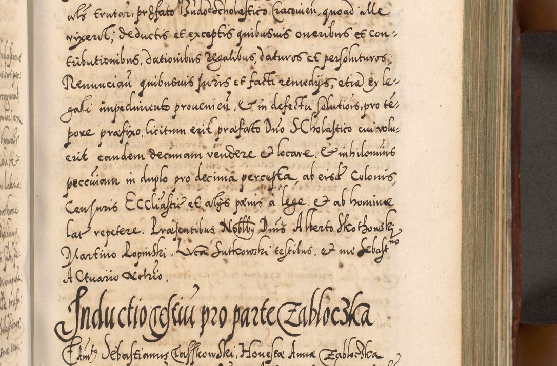 Zdjęcie nr 388 dla obiektu archiwalnego: Illistrissimo et revedissimo in Christo Patre Domino Domino Georgio Rzadziwił Miserone Divina Sacrostae R. E. Tituli S. Sixti Presbitero Cardinali Duce in Olyka et Niesswiesz ad Gubernacula Ecclessiae Cracoviensis cuius administratorialem a Sancta Sede Apostolica obtinverat feliciter sedente. Acta actorum, causarum, sententiarum tam deffinitivarum quam interloquutoriarum decretorum, obligationum, quietationum, recognitionum, constitutionum procuratorum etc. coram Reverendo Domino Stanislao Crassinskz de Crasne Archidiacono Cracoviensis, Scholastico Gnesnesis, Custode Plocensis etc. Vicario et Officiali Generali Cracoviensi in Ano Domini Millesimo Quingentesimo Nonagesimo Primo cuius indictio quarta pontificatus SS. Domini Nostri Gregorii XIIII Anno I psius prio feliciter incipiut