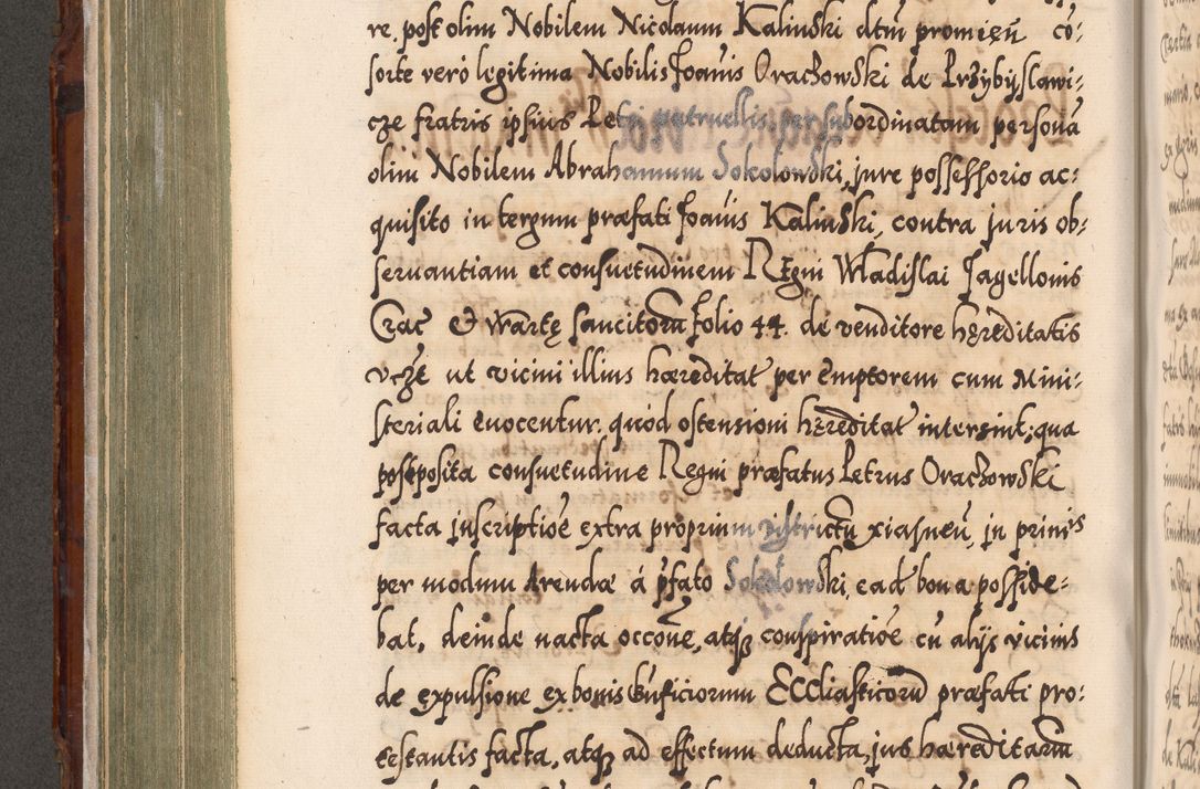 Zdjęcie nr 349 dla obiektu archiwalnego: Illistrissimo et revedissimo in Christo Patre Domino Domino Georgio Rzadziwił Miserone Divina Sacrostae R. E. Tituli S. Sixti Presbitero Cardinali Duce in Olyka et Niesswiesz ad Gubernacula Ecclessiae Cracoviensis cuius administratorialem a Sancta Sede Apostolica obtinverat feliciter sedente. Acta actorum, causarum, sententiarum tam deffinitivarum quam interloquutoriarum decretorum, obligationum, quietationum, recognitionum, constitutionum procuratorum etc. coram Reverendo Domino Stanislao Crassinskz de Crasne Archidiacono Cracoviensis, Scholastico Gnesnesis, Custode Plocensis etc. Vicario et Officiali Generali Cracoviensi in Ano Domini Millesimo Quingentesimo Nonagesimo Primo cuius indictio quarta pontificatus SS. Domini Nostri Gregorii XIIII Anno I psius prio feliciter incipiut