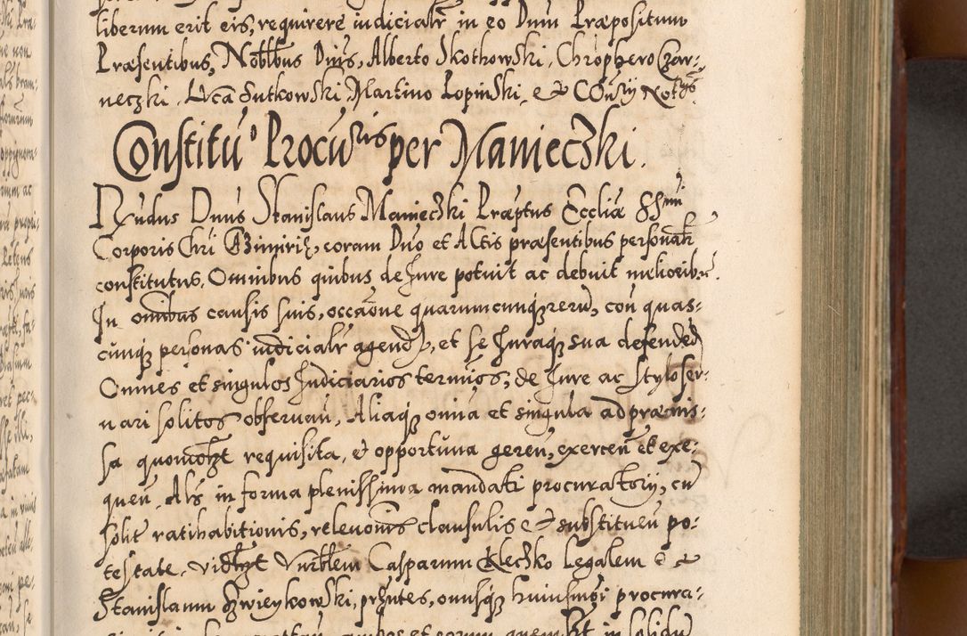 Zdjęcie nr 326 dla obiektu archiwalnego: Illistrissimo et revedissimo in Christo Patre Domino Domino Georgio Rzadziwił Miserone Divina Sacrostae R. E. Tituli S. Sixti Presbitero Cardinali Duce in Olyka et Niesswiesz ad Gubernacula Ecclessiae Cracoviensis cuius administratorialem a Sancta Sede Apostolica obtinverat feliciter sedente. Acta actorum, causarum, sententiarum tam deffinitivarum quam interloquutoriarum decretorum, obligationum, quietationum, recognitionum, constitutionum procuratorum etc. coram Reverendo Domino Stanislao Crassinskz de Crasne Archidiacono Cracoviensis, Scholastico Gnesnesis, Custode Plocensis etc. Vicario et Officiali Generali Cracoviensi in Ano Domini Millesimo Quingentesimo Nonagesimo Primo cuius indictio quarta pontificatus SS. Domini Nostri Gregorii XIIII Anno I psius prio feliciter incipiut