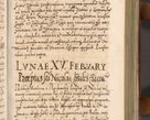 Zdjęcie nr 320 dla obiektu archiwalnego: Illistrissimo et revedissimo in Christo Patre Domino Domino Georgio Rzadziwił Miserone Divina Sacrostae R. E. Tituli S. Sixti Presbitero Cardinali Duce in Olyka et Niesswiesz ad Gubernacula Ecclessiae Cracoviensis cuius administratorialem a Sancta Sede Apostolica obtinverat feliciter sedente. Acta actorum, causarum, sententiarum tam deffinitivarum quam interloquutoriarum decretorum, obligationum, quietationum, recognitionum, constitutionum procuratorum etc. coram Reverendo Domino Stanislao Crassinskz de Crasne Archidiacono Cracoviensis, Scholastico Gnesnesis, Custode Plocensis etc. Vicario et Officiali Generali Cracoviensi in Ano Domini Millesimo Quingentesimo Nonagesimo Primo cuius indictio quarta pontificatus SS. Domini Nostri Gregorii XIIII Anno I psius prio feliciter incipiut