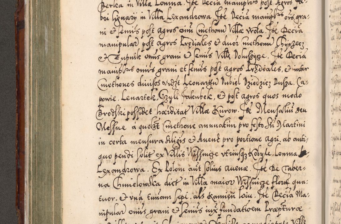 Zdjęcie nr 303 dla obiektu archiwalnego: Illistrissimo et revedissimo in Christo Patre Domino Domino Georgio Rzadziwił Miserone Divina Sacrostae R. E. Tituli S. Sixti Presbitero Cardinali Duce in Olyka et Niesswiesz ad Gubernacula Ecclessiae Cracoviensis cuius administratorialem a Sancta Sede Apostolica obtinverat feliciter sedente. Acta actorum, causarum, sententiarum tam deffinitivarum quam interloquutoriarum decretorum, obligationum, quietationum, recognitionum, constitutionum procuratorum etc. coram Reverendo Domino Stanislao Crassinskz de Crasne Archidiacono Cracoviensis, Scholastico Gnesnesis, Custode Plocensis etc. Vicario et Officiali Generali Cracoviensi in Ano Domini Millesimo Quingentesimo Nonagesimo Primo cuius indictio quarta pontificatus SS. Domini Nostri Gregorii XIIII Anno I psius prio feliciter incipiut