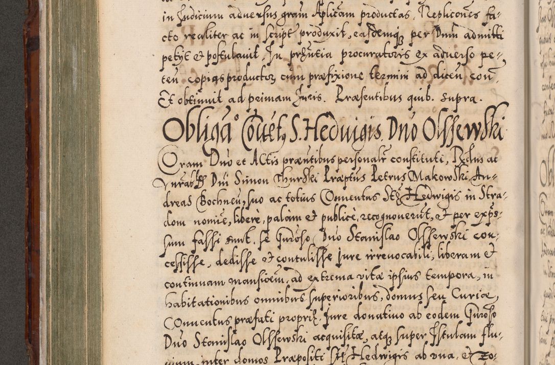 Zdjęcie nr 311 dla obiektu archiwalnego: Illistrissimo et revedissimo in Christo Patre Domino Domino Georgio Rzadziwił Miserone Divina Sacrostae R. E. Tituli S. Sixti Presbitero Cardinali Duce in Olyka et Niesswiesz ad Gubernacula Ecclessiae Cracoviensis cuius administratorialem a Sancta Sede Apostolica obtinverat feliciter sedente. Acta actorum, causarum, sententiarum tam deffinitivarum quam interloquutoriarum decretorum, obligationum, quietationum, recognitionum, constitutionum procuratorum etc. coram Reverendo Domino Stanislao Crassinskz de Crasne Archidiacono Cracoviensis, Scholastico Gnesnesis, Custode Plocensis etc. Vicario et Officiali Generali Cracoviensi in Ano Domini Millesimo Quingentesimo Nonagesimo Primo cuius indictio quarta pontificatus SS. Domini Nostri Gregorii XIIII Anno I psius prio feliciter incipiut