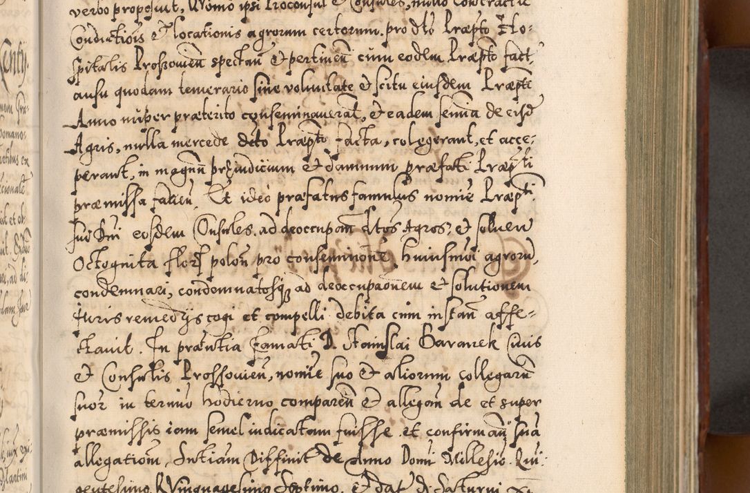 Zdjęcie nr 294 dla obiektu archiwalnego: Illistrissimo et revedissimo in Christo Patre Domino Domino Georgio Rzadziwił Miserone Divina Sacrostae R. E. Tituli S. Sixti Presbitero Cardinali Duce in Olyka et Niesswiesz ad Gubernacula Ecclessiae Cracoviensis cuius administratorialem a Sancta Sede Apostolica obtinverat feliciter sedente. Acta actorum, causarum, sententiarum tam deffinitivarum quam interloquutoriarum decretorum, obligationum, quietationum, recognitionum, constitutionum procuratorum etc. coram Reverendo Domino Stanislao Crassinskz de Crasne Archidiacono Cracoviensis, Scholastico Gnesnesis, Custode Plocensis etc. Vicario et Officiali Generali Cracoviensi in Ano Domini Millesimo Quingentesimo Nonagesimo Primo cuius indictio quarta pontificatus SS. Domini Nostri Gregorii XIIII Anno I psius prio feliciter incipiut