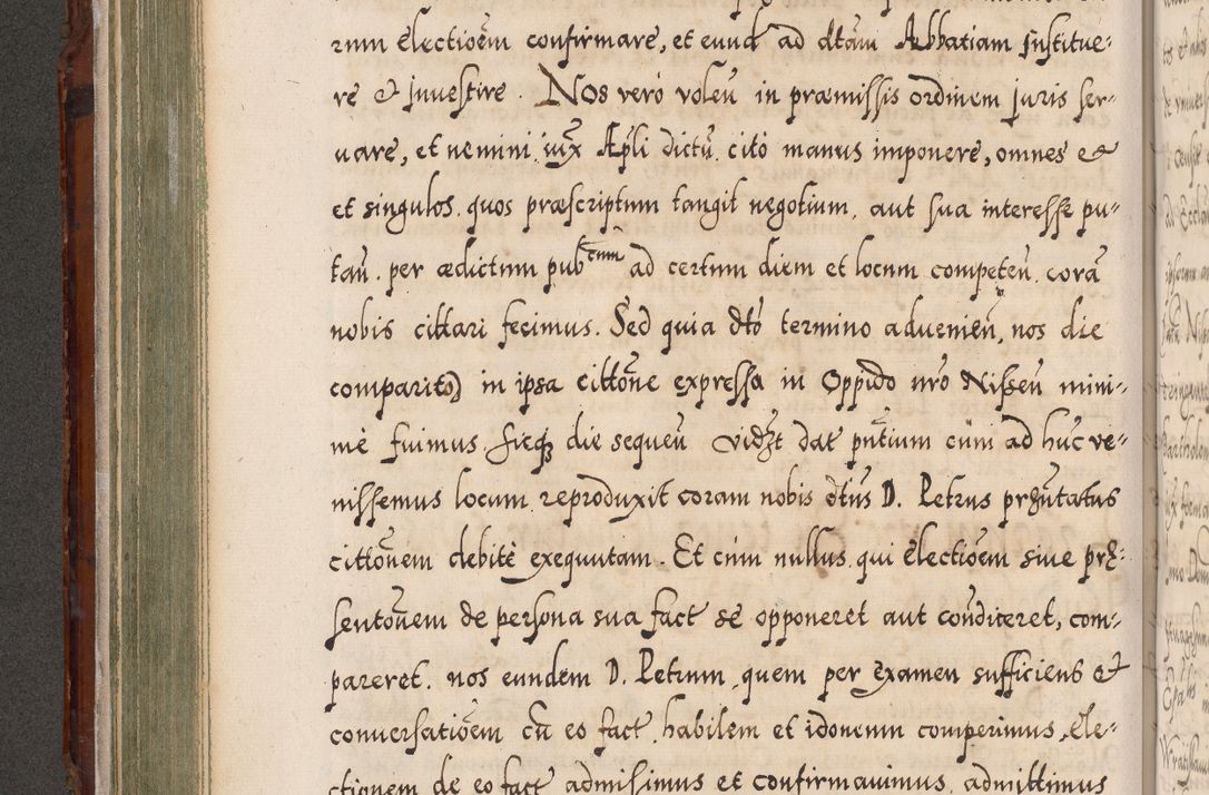 Zdjęcie nr 257 dla obiektu archiwalnego: Illistrissimo et revedissimo in Christo Patre Domino Domino Georgio Rzadziwił Miserone Divina Sacrostae R. E. Tituli S. Sixti Presbitero Cardinali Duce in Olyka et Niesswiesz ad Gubernacula Ecclessiae Cracoviensis cuius administratorialem a Sancta Sede Apostolica obtinverat feliciter sedente. Acta actorum, causarum, sententiarum tam deffinitivarum quam interloquutoriarum decretorum, obligationum, quietationum, recognitionum, constitutionum procuratorum etc. coram Reverendo Domino Stanislao Crassinskz de Crasne Archidiacono Cracoviensis, Scholastico Gnesnesis, Custode Plocensis etc. Vicario et Officiali Generali Cracoviensi in Ano Domini Millesimo Quingentesimo Nonagesimo Primo cuius indictio quarta pontificatus SS. Domini Nostri Gregorii XIIII Anno I psius prio feliciter incipiut