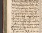 Zdjęcie nr 241 dla obiektu archiwalnego: Illistrissimo et revedissimo in Christo Patre Domino Domino Georgio Rzadziwił Miserone Divina Sacrostae R. E. Tituli S. Sixti Presbitero Cardinali Duce in Olyka et Niesswiesz ad Gubernacula Ecclessiae Cracoviensis cuius administratorialem a Sancta Sede Apostolica obtinverat feliciter sedente. Acta actorum, causarum, sententiarum tam deffinitivarum quam interloquutoriarum decretorum, obligationum, quietationum, recognitionum, constitutionum procuratorum etc. coram Reverendo Domino Stanislao Crassinskz de Crasne Archidiacono Cracoviensis, Scholastico Gnesnesis, Custode Plocensis etc. Vicario et Officiali Generali Cracoviensi in Ano Domini Millesimo Quingentesimo Nonagesimo Primo cuius indictio quarta pontificatus SS. Domini Nostri Gregorii XIIII Anno I psius prio feliciter incipiut
