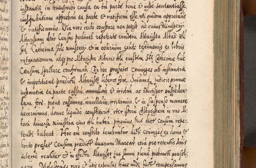 Zdjęcie nr 240 dla obiektu archiwalnego: Illistrissimo et revedissimo in Christo Patre Domino Domino Georgio Rzadziwił Miserone Divina Sacrostae R. E. Tituli S. Sixti Presbitero Cardinali Duce in Olyka et Niesswiesz ad Gubernacula Ecclessiae Cracoviensis cuius administratorialem a Sancta Sede Apostolica obtinverat feliciter sedente. Acta actorum, causarum, sententiarum tam deffinitivarum quam interloquutoriarum decretorum, obligationum, quietationum, recognitionum, constitutionum procuratorum etc. coram Reverendo Domino Stanislao Crassinskz de Crasne Archidiacono Cracoviensis, Scholastico Gnesnesis, Custode Plocensis etc. Vicario et Officiali Generali Cracoviensi in Ano Domini Millesimo Quingentesimo Nonagesimo Primo cuius indictio quarta pontificatus SS. Domini Nostri Gregorii XIIII Anno I psius prio feliciter incipiut