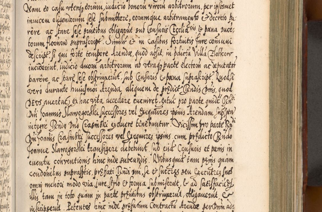 Zdjęcie nr 234 dla obiektu archiwalnego: Illistrissimo et revedissimo in Christo Patre Domino Domino Georgio Rzadziwił Miserone Divina Sacrostae R. E. Tituli S. Sixti Presbitero Cardinali Duce in Olyka et Niesswiesz ad Gubernacula Ecclessiae Cracoviensis cuius administratorialem a Sancta Sede Apostolica obtinverat feliciter sedente. Acta actorum, causarum, sententiarum tam deffinitivarum quam interloquutoriarum decretorum, obligationum, quietationum, recognitionum, constitutionum procuratorum etc. coram Reverendo Domino Stanislao Crassinskz de Crasne Archidiacono Cracoviensis, Scholastico Gnesnesis, Custode Plocensis etc. Vicario et Officiali Generali Cracoviensi in Ano Domini Millesimo Quingentesimo Nonagesimo Primo cuius indictio quarta pontificatus SS. Domini Nostri Gregorii XIIII Anno I psius prio feliciter incipiut