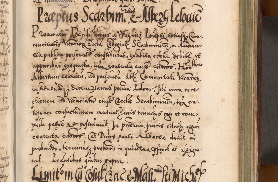 Zdjęcie nr 592 dla obiektu archiwalnego: Illistrissimo et revedissimo in Christo Patre Domino Domino Georgio Rzadziwił Miserone Divina Sacrostae R. E. Tituli S. Sixti Presbitero Cardinali Duce in Olyka et Niesswiesz ad Gubernacula Ecclessiae Cracoviensis cuius administratorialem a Sancta Sede Apostolica obtinverat feliciter sedente. Acta actorum, causarum, sententiarum tam deffinitivarum quam interloquutoriarum decretorum, obligationum, quietationum, recognitionum, constitutionum procuratorum etc. coram Reverendo Domino Stanislao Crassinskz de Crasne Archidiacono Cracoviensis, Scholastico Gnesnesis, Custode Plocensis etc. Vicario et Officiali Generali Cracoviensi in Ano Domini Millesimo Quingentesimo Nonagesimo Primo cuius indictio quarta pontificatus SS. Domini Nostri Gregorii XIIII Anno I psius prio feliciter incipiut