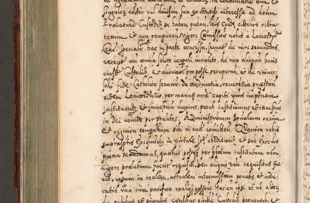 Zdjęcie nr 573 dla obiektu archiwalnego: Illistrissimo et revedissimo in Christo Patre Domino Domino Georgio Rzadziwił Miserone Divina Sacrostae R. E. Tituli S. Sixti Presbitero Cardinali Duce in Olyka et Niesswiesz ad Gubernacula Ecclessiae Cracoviensis cuius administratorialem a Sancta Sede Apostolica obtinverat feliciter sedente. Acta actorum, causarum, sententiarum tam deffinitivarum quam interloquutoriarum decretorum, obligationum, quietationum, recognitionum, constitutionum procuratorum etc. coram Reverendo Domino Stanislao Crassinskz de Crasne Archidiacono Cracoviensis, Scholastico Gnesnesis, Custode Plocensis etc. Vicario et Officiali Generali Cracoviensi in Ano Domini Millesimo Quingentesimo Nonagesimo Primo cuius indictio quarta pontificatus SS. Domini Nostri Gregorii XIIII Anno I psius prio feliciter incipiut