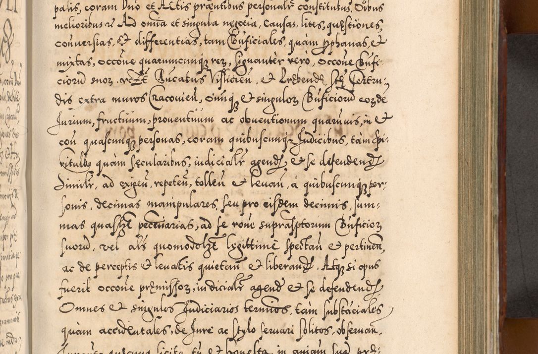 Zdjęcie nr 554 dla obiektu archiwalnego: Illistrissimo et revedissimo in Christo Patre Domino Domino Georgio Rzadziwił Miserone Divina Sacrostae R. E. Tituli S. Sixti Presbitero Cardinali Duce in Olyka et Niesswiesz ad Gubernacula Ecclessiae Cracoviensis cuius administratorialem a Sancta Sede Apostolica obtinverat feliciter sedente. Acta actorum, causarum, sententiarum tam deffinitivarum quam interloquutoriarum decretorum, obligationum, quietationum, recognitionum, constitutionum procuratorum etc. coram Reverendo Domino Stanislao Crassinskz de Crasne Archidiacono Cracoviensis, Scholastico Gnesnesis, Custode Plocensis etc. Vicario et Officiali Generali Cracoviensi in Ano Domini Millesimo Quingentesimo Nonagesimo Primo cuius indictio quarta pontificatus SS. Domini Nostri Gregorii XIIII Anno I psius prio feliciter incipiut