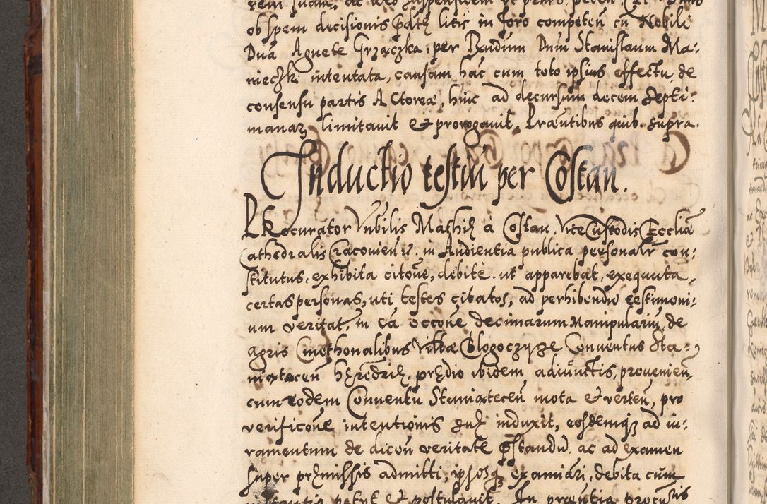Zdjęcie nr 529 dla obiektu archiwalnego: Illistrissimo et revedissimo in Christo Patre Domino Domino Georgio Rzadziwił Miserone Divina Sacrostae R. E. Tituli S. Sixti Presbitero Cardinali Duce in Olyka et Niesswiesz ad Gubernacula Ecclessiae Cracoviensis cuius administratorialem a Sancta Sede Apostolica obtinverat feliciter sedente. Acta actorum, causarum, sententiarum tam deffinitivarum quam interloquutoriarum decretorum, obligationum, quietationum, recognitionum, constitutionum procuratorum etc. coram Reverendo Domino Stanislao Crassinskz de Crasne Archidiacono Cracoviensis, Scholastico Gnesnesis, Custode Plocensis etc. Vicario et Officiali Generali Cracoviensi in Ano Domini Millesimo Quingentesimo Nonagesimo Primo cuius indictio quarta pontificatus SS. Domini Nostri Gregorii XIIII Anno I psius prio feliciter incipiut