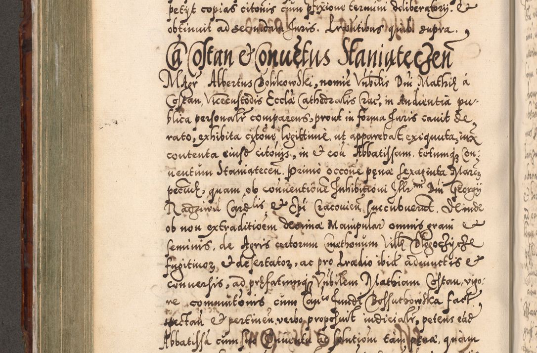 Zdjęcie nr 507 dla obiektu archiwalnego: Illistrissimo et revedissimo in Christo Patre Domino Domino Georgio Rzadziwił Miserone Divina Sacrostae R. E. Tituli S. Sixti Presbitero Cardinali Duce in Olyka et Niesswiesz ad Gubernacula Ecclessiae Cracoviensis cuius administratorialem a Sancta Sede Apostolica obtinverat feliciter sedente. Acta actorum, causarum, sententiarum tam deffinitivarum quam interloquutoriarum decretorum, obligationum, quietationum, recognitionum, constitutionum procuratorum etc. coram Reverendo Domino Stanislao Crassinskz de Crasne Archidiacono Cracoviensis, Scholastico Gnesnesis, Custode Plocensis etc. Vicario et Officiali Generali Cracoviensi in Ano Domini Millesimo Quingentesimo Nonagesimo Primo cuius indictio quarta pontificatus SS. Domini Nostri Gregorii XIIII Anno I psius prio feliciter incipiut