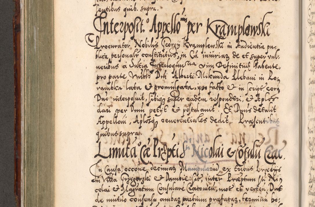 Zdjęcie nr 487 dla obiektu archiwalnego: Illistrissimo et revedissimo in Christo Patre Domino Domino Georgio Rzadziwił Miserone Divina Sacrostae R. E. Tituli S. Sixti Presbitero Cardinali Duce in Olyka et Niesswiesz ad Gubernacula Ecclessiae Cracoviensis cuius administratorialem a Sancta Sede Apostolica obtinverat feliciter sedente. Acta actorum, causarum, sententiarum tam deffinitivarum quam interloquutoriarum decretorum, obligationum, quietationum, recognitionum, constitutionum procuratorum etc. coram Reverendo Domino Stanislao Crassinskz de Crasne Archidiacono Cracoviensis, Scholastico Gnesnesis, Custode Plocensis etc. Vicario et Officiali Generali Cracoviensi in Ano Domini Millesimo Quingentesimo Nonagesimo Primo cuius indictio quarta pontificatus SS. Domini Nostri Gregorii XIIII Anno I psius prio feliciter incipiut