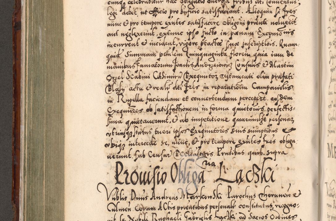 Zdjęcie nr 443 dla obiektu archiwalnego: Illistrissimo et revedissimo in Christo Patre Domino Domino Georgio Rzadziwił Miserone Divina Sacrostae R. E. Tituli S. Sixti Presbitero Cardinali Duce in Olyka et Niesswiesz ad Gubernacula Ecclessiae Cracoviensis cuius administratorialem a Sancta Sede Apostolica obtinverat feliciter sedente. Acta actorum, causarum, sententiarum tam deffinitivarum quam interloquutoriarum decretorum, obligationum, quietationum, recognitionum, constitutionum procuratorum etc. coram Reverendo Domino Stanislao Crassinskz de Crasne Archidiacono Cracoviensis, Scholastico Gnesnesis, Custode Plocensis etc. Vicario et Officiali Generali Cracoviensi in Ano Domini Millesimo Quingentesimo Nonagesimo Primo cuius indictio quarta pontificatus SS. Domini Nostri Gregorii XIIII Anno I psius prio feliciter incipiut