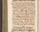 Zdjęcie nr 429 dla obiektu archiwalnego: Illistrissimo et revedissimo in Christo Patre Domino Domino Georgio Rzadziwił Miserone Divina Sacrostae R. E. Tituli S. Sixti Presbitero Cardinali Duce in Olyka et Niesswiesz ad Gubernacula Ecclessiae Cracoviensis cuius administratorialem a Sancta Sede Apostolica obtinverat feliciter sedente. Acta actorum, causarum, sententiarum tam deffinitivarum quam interloquutoriarum decretorum, obligationum, quietationum, recognitionum, constitutionum procuratorum etc. coram Reverendo Domino Stanislao Crassinskz de Crasne Archidiacono Cracoviensis, Scholastico Gnesnesis, Custode Plocensis etc. Vicario et Officiali Generali Cracoviensi in Ano Domini Millesimo Quingentesimo Nonagesimo Primo cuius indictio quarta pontificatus SS. Domini Nostri Gregorii XIIII Anno I psius prio feliciter incipiut