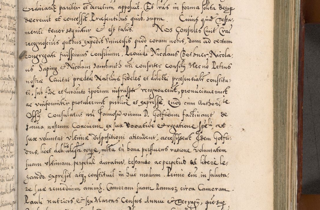 Zdjęcie nr 774 dla obiektu archiwalnego: Illistrissimo et revedissimo in Christo Patre Domino Domino Georgio Rzadziwił Miserone Divina Sacrostae R. E. Tituli S. Sixti Presbitero Cardinali Duce in Olyka et Niesswiesz ad Gubernacula Ecclessiae Cracoviensis cuius administratorialem a Sancta Sede Apostolica obtinverat feliciter sedente. Acta actorum, causarum, sententiarum tam deffinitivarum quam interloquutoriarum decretorum, obligationum, quietationum, recognitionum, constitutionum procuratorum etc. coram Reverendo Domino Stanislao Crassinskz de Crasne Archidiacono Cracoviensis, Scholastico Gnesnesis, Custode Plocensis etc. Vicario et Officiali Generali Cracoviensi in Ano Domini Millesimo Quingentesimo Nonagesimo Primo cuius indictio quarta pontificatus SS. Domini Nostri Gregorii XIIII Anno I psius prio feliciter incipiut