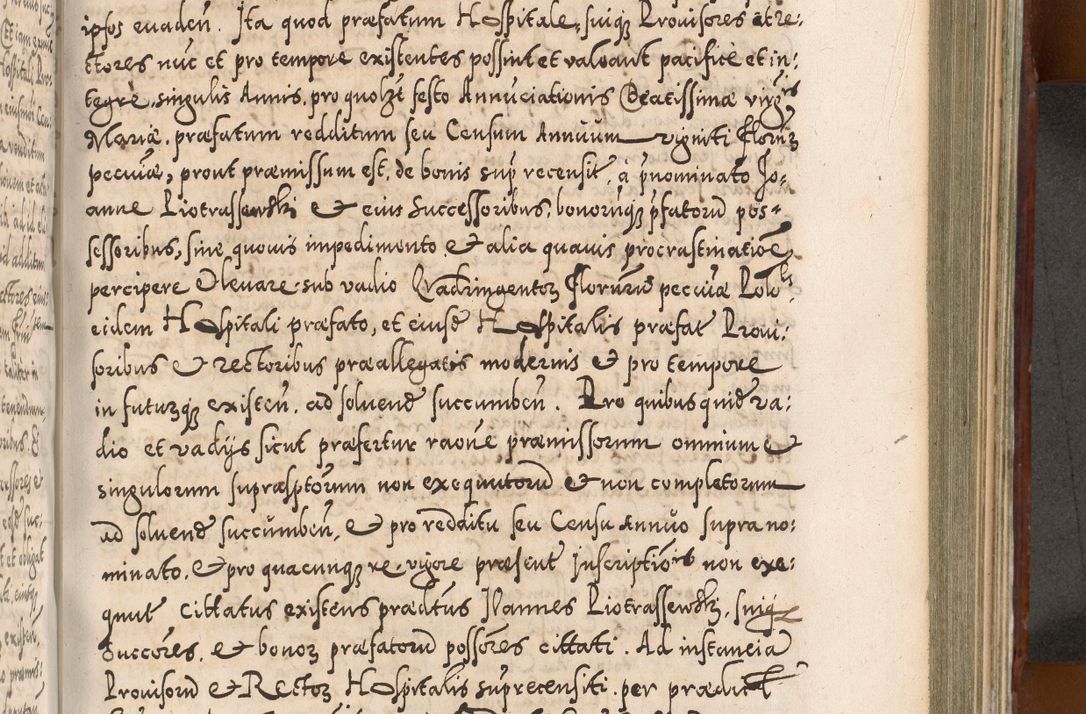 Zdjęcie nr 758 dla obiektu archiwalnego: Illistrissimo et revedissimo in Christo Patre Domino Domino Georgio Rzadziwił Miserone Divina Sacrostae R. E. Tituli S. Sixti Presbitero Cardinali Duce in Olyka et Niesswiesz ad Gubernacula Ecclessiae Cracoviensis cuius administratorialem a Sancta Sede Apostolica obtinverat feliciter sedente. Acta actorum, causarum, sententiarum tam deffinitivarum quam interloquutoriarum decretorum, obligationum, quietationum, recognitionum, constitutionum procuratorum etc. coram Reverendo Domino Stanislao Crassinskz de Crasne Archidiacono Cracoviensis, Scholastico Gnesnesis, Custode Plocensis etc. Vicario et Officiali Generali Cracoviensi in Ano Domini Millesimo Quingentesimo Nonagesimo Primo cuius indictio quarta pontificatus SS. Domini Nostri Gregorii XIIII Anno I psius prio feliciter incipiut