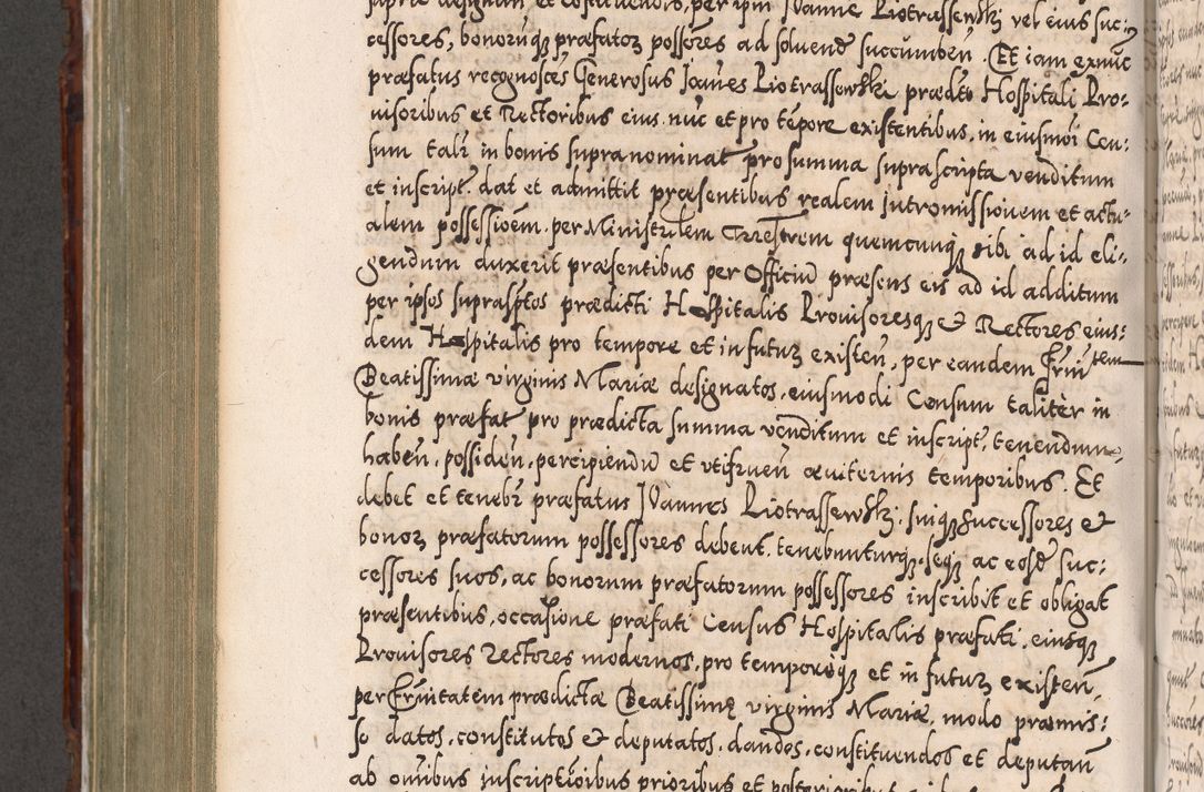 Zdjęcie nr 757 dla obiektu archiwalnego: Illistrissimo et revedissimo in Christo Patre Domino Domino Georgio Rzadziwił Miserone Divina Sacrostae R. E. Tituli S. Sixti Presbitero Cardinali Duce in Olyka et Niesswiesz ad Gubernacula Ecclessiae Cracoviensis cuius administratorialem a Sancta Sede Apostolica obtinverat feliciter sedente. Acta actorum, causarum, sententiarum tam deffinitivarum quam interloquutoriarum decretorum, obligationum, quietationum, recognitionum, constitutionum procuratorum etc. coram Reverendo Domino Stanislao Crassinskz de Crasne Archidiacono Cracoviensis, Scholastico Gnesnesis, Custode Plocensis etc. Vicario et Officiali Generali Cracoviensi in Ano Domini Millesimo Quingentesimo Nonagesimo Primo cuius indictio quarta pontificatus SS. Domini Nostri Gregorii XIIII Anno I psius prio feliciter incipiut
