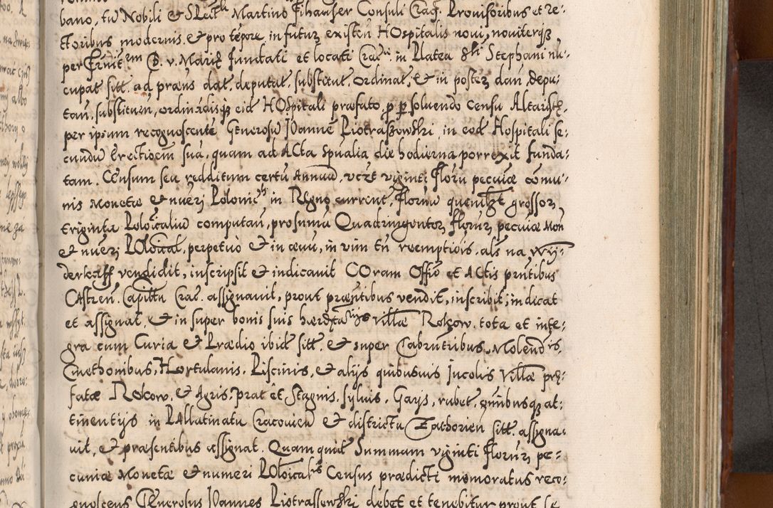 Zdjęcie nr 756 dla obiektu archiwalnego: Illistrissimo et revedissimo in Christo Patre Domino Domino Georgio Rzadziwił Miserone Divina Sacrostae R. E. Tituli S. Sixti Presbitero Cardinali Duce in Olyka et Niesswiesz ad Gubernacula Ecclessiae Cracoviensis cuius administratorialem a Sancta Sede Apostolica obtinverat feliciter sedente. Acta actorum, causarum, sententiarum tam deffinitivarum quam interloquutoriarum decretorum, obligationum, quietationum, recognitionum, constitutionum procuratorum etc. coram Reverendo Domino Stanislao Crassinskz de Crasne Archidiacono Cracoviensis, Scholastico Gnesnesis, Custode Plocensis etc. Vicario et Officiali Generali Cracoviensi in Ano Domini Millesimo Quingentesimo Nonagesimo Primo cuius indictio quarta pontificatus SS. Domini Nostri Gregorii XIIII Anno I psius prio feliciter incipiut