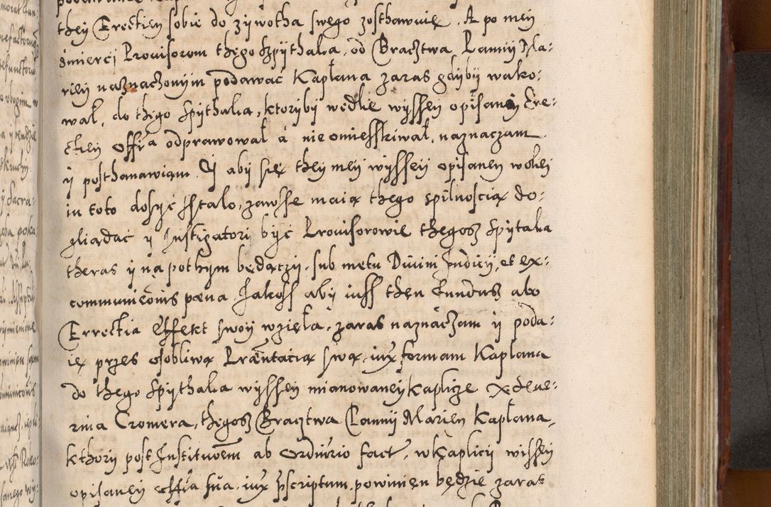 Zdjęcie nr 754 dla obiektu archiwalnego: Illistrissimo et revedissimo in Christo Patre Domino Domino Georgio Rzadziwił Miserone Divina Sacrostae R. E. Tituli S. Sixti Presbitero Cardinali Duce in Olyka et Niesswiesz ad Gubernacula Ecclessiae Cracoviensis cuius administratorialem a Sancta Sede Apostolica obtinverat feliciter sedente. Acta actorum, causarum, sententiarum tam deffinitivarum quam interloquutoriarum decretorum, obligationum, quietationum, recognitionum, constitutionum procuratorum etc. coram Reverendo Domino Stanislao Crassinskz de Crasne Archidiacono Cracoviensis, Scholastico Gnesnesis, Custode Plocensis etc. Vicario et Officiali Generali Cracoviensi in Ano Domini Millesimo Quingentesimo Nonagesimo Primo cuius indictio quarta pontificatus SS. Domini Nostri Gregorii XIIII Anno I psius prio feliciter incipiut