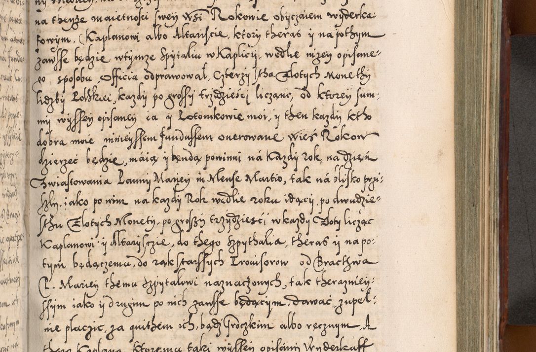Zdjęcie nr 752 dla obiektu archiwalnego: Illistrissimo et revedissimo in Christo Patre Domino Domino Georgio Rzadziwił Miserone Divina Sacrostae R. E. Tituli S. Sixti Presbitero Cardinali Duce in Olyka et Niesswiesz ad Gubernacula Ecclessiae Cracoviensis cuius administratorialem a Sancta Sede Apostolica obtinverat feliciter sedente. Acta actorum, causarum, sententiarum tam deffinitivarum quam interloquutoriarum decretorum, obligationum, quietationum, recognitionum, constitutionum procuratorum etc. coram Reverendo Domino Stanislao Crassinskz de Crasne Archidiacono Cracoviensis, Scholastico Gnesnesis, Custode Plocensis etc. Vicario et Officiali Generali Cracoviensi in Ano Domini Millesimo Quingentesimo Nonagesimo Primo cuius indictio quarta pontificatus SS. Domini Nostri Gregorii XIIII Anno I psius prio feliciter incipiut