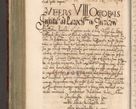 Zdjęcie nr 655 dla obiektu archiwalnego: Illistrissimo et revedissimo in Christo Patre Domino Domino Georgio Rzadziwił Miserone Divina Sacrostae R. E. Tituli S. Sixti Presbitero Cardinali Duce in Olyka et Niesswiesz ad Gubernacula Ecclessiae Cracoviensis cuius administratorialem a Sancta Sede Apostolica obtinverat feliciter sedente. Acta actorum, causarum, sententiarum tam deffinitivarum quam interloquutoriarum decretorum, obligationum, quietationum, recognitionum, constitutionum procuratorum etc. coram Reverendo Domino Stanislao Crassinskz de Crasne Archidiacono Cracoviensis, Scholastico Gnesnesis, Custode Plocensis etc. Vicario et Officiali Generali Cracoviensi in Ano Domini Millesimo Quingentesimo Nonagesimo Primo cuius indictio quarta pontificatus SS. Domini Nostri Gregorii XIIII Anno I psius prio feliciter incipiut
