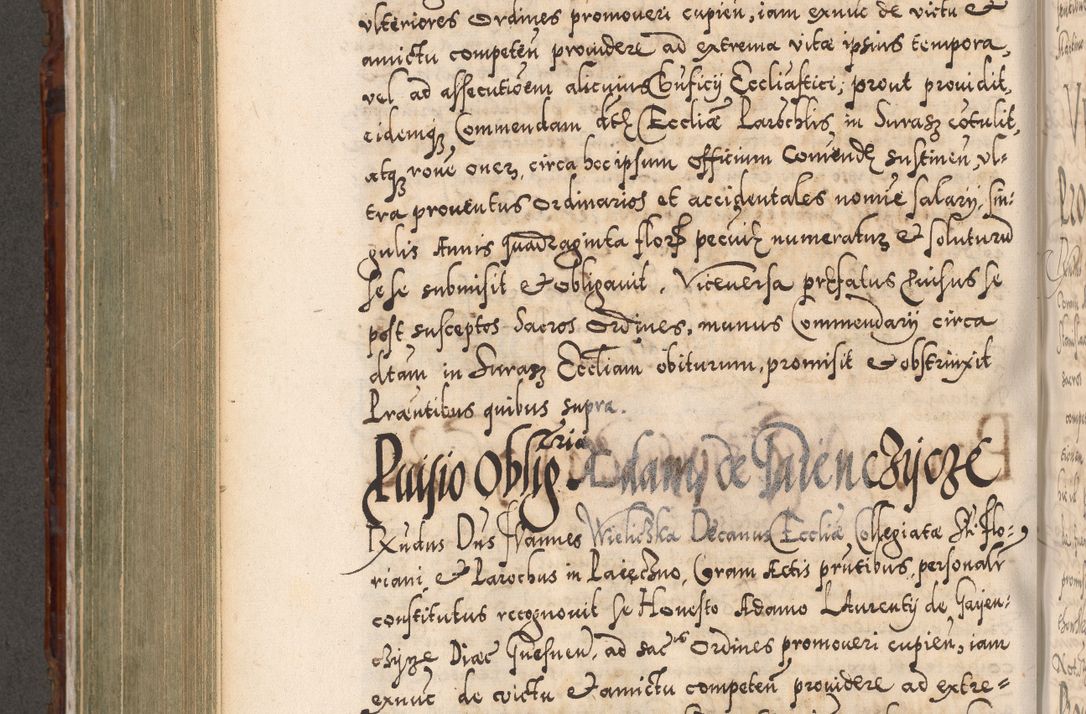 Zdjęcie nr 629 dla obiektu archiwalnego: Illistrissimo et revedissimo in Christo Patre Domino Domino Georgio Rzadziwił Miserone Divina Sacrostae R. E. Tituli S. Sixti Presbitero Cardinali Duce in Olyka et Niesswiesz ad Gubernacula Ecclessiae Cracoviensis cuius administratorialem a Sancta Sede Apostolica obtinverat feliciter sedente. Acta actorum, causarum, sententiarum tam deffinitivarum quam interloquutoriarum decretorum, obligationum, quietationum, recognitionum, constitutionum procuratorum etc. coram Reverendo Domino Stanislao Crassinskz de Crasne Archidiacono Cracoviensis, Scholastico Gnesnesis, Custode Plocensis etc. Vicario et Officiali Generali Cracoviensi in Ano Domini Millesimo Quingentesimo Nonagesimo Primo cuius indictio quarta pontificatus SS. Domini Nostri Gregorii XIIII Anno I psius prio feliciter incipiut