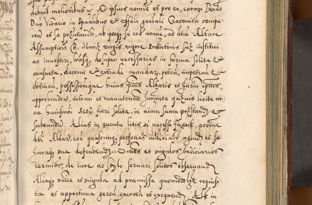 Zdjęcie nr 614 dla obiektu archiwalnego: Illistrissimo et revedissimo in Christo Patre Domino Domino Georgio Rzadziwił Miserone Divina Sacrostae R. E. Tituli S. Sixti Presbitero Cardinali Duce in Olyka et Niesswiesz ad Gubernacula Ecclessiae Cracoviensis cuius administratorialem a Sancta Sede Apostolica obtinverat feliciter sedente. Acta actorum, causarum, sententiarum tam deffinitivarum quam interloquutoriarum decretorum, obligationum, quietationum, recognitionum, constitutionum procuratorum etc. coram Reverendo Domino Stanislao Crassinskz de Crasne Archidiacono Cracoviensis, Scholastico Gnesnesis, Custode Plocensis etc. Vicario et Officiali Generali Cracoviensi in Ano Domini Millesimo Quingentesimo Nonagesimo Primo cuius indictio quarta pontificatus SS. Domini Nostri Gregorii XIIII Anno I psius prio feliciter incipiut