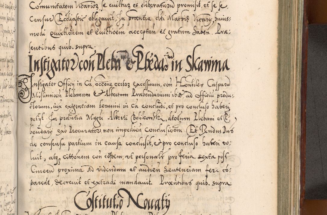 Zdjęcie nr 808 dla obiektu archiwalnego: Illistrissimo et revedissimo in Christo Patre Domino Domino Georgio Rzadziwił Miserone Divina Sacrostae R. E. Tituli S. Sixti Presbitero Cardinali Duce in Olyka et Niesswiesz ad Gubernacula Ecclessiae Cracoviensis cuius administratorialem a Sancta Sede Apostolica obtinverat feliciter sedente. Acta actorum, causarum, sententiarum tam deffinitivarum quam interloquutoriarum decretorum, obligationum, quietationum, recognitionum, constitutionum procuratorum etc. coram Reverendo Domino Stanislao Crassinskz de Crasne Archidiacono Cracoviensis, Scholastico Gnesnesis, Custode Plocensis etc. Vicario et Officiali Generali Cracoviensi in Ano Domini Millesimo Quingentesimo Nonagesimo Primo cuius indictio quarta pontificatus SS. Domini Nostri Gregorii XIIII Anno I psius prio feliciter incipiut