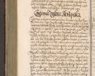 Zdjęcie nr 809 dla obiektu archiwalnego: Illistrissimo et revedissimo in Christo Patre Domino Domino Georgio Rzadziwił Miserone Divina Sacrostae R. E. Tituli S. Sixti Presbitero Cardinali Duce in Olyka et Niesswiesz ad Gubernacula Ecclessiae Cracoviensis cuius administratorialem a Sancta Sede Apostolica obtinverat feliciter sedente. Acta actorum, causarum, sententiarum tam deffinitivarum quam interloquutoriarum decretorum, obligationum, quietationum, recognitionum, constitutionum procuratorum etc. coram Reverendo Domino Stanislao Crassinskz de Crasne Archidiacono Cracoviensis, Scholastico Gnesnesis, Custode Plocensis etc. Vicario et Officiali Generali Cracoviensi in Ano Domini Millesimo Quingentesimo Nonagesimo Primo cuius indictio quarta pontificatus SS. Domini Nostri Gregorii XIIII Anno I psius prio feliciter incipiut