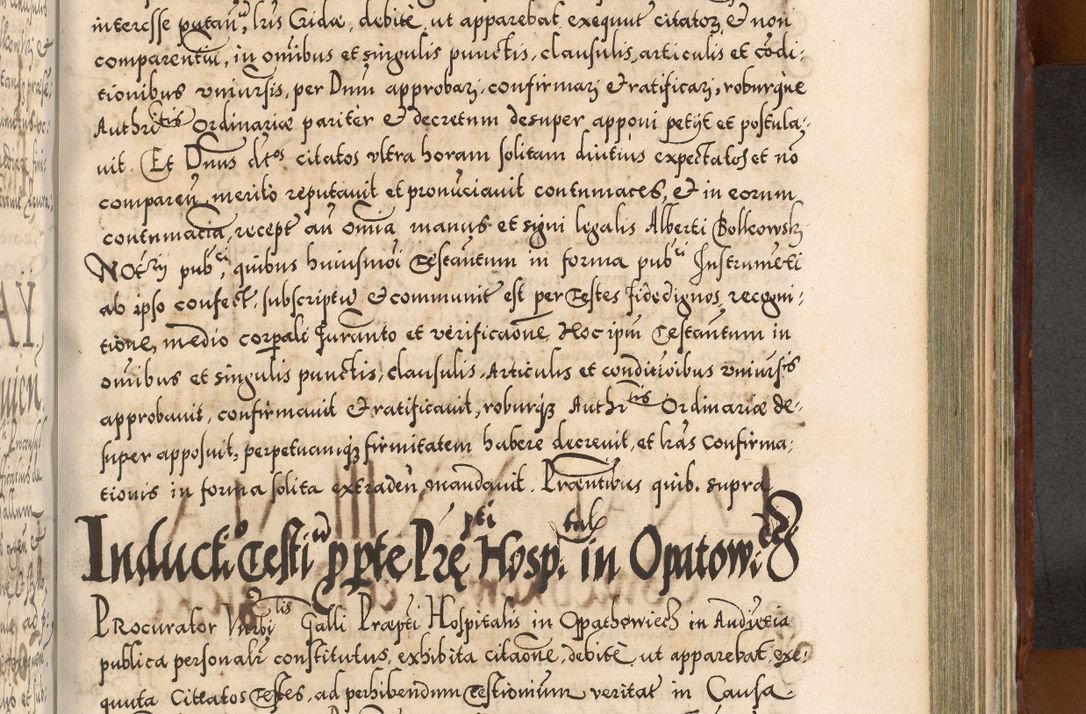 Zdjęcie nr 892 dla obiektu archiwalnego: Illistrissimo et revedissimo in Christo Patre Domino Domino Georgio Rzadziwił Miserone Divina Sacrostae R. E. Tituli S. Sixti Presbitero Cardinali Duce in Olyka et Niesswiesz ad Gubernacula Ecclessiae Cracoviensis cuius administratorialem a Sancta Sede Apostolica obtinverat feliciter sedente. Acta actorum, causarum, sententiarum tam deffinitivarum quam interloquutoriarum decretorum, obligationum, quietationum, recognitionum, constitutionum procuratorum etc. coram Reverendo Domino Stanislao Crassinskz de Crasne Archidiacono Cracoviensis, Scholastico Gnesnesis, Custode Plocensis etc. Vicario et Officiali Generali Cracoviensi in Ano Domini Millesimo Quingentesimo Nonagesimo Primo cuius indictio quarta pontificatus SS. Domini Nostri Gregorii XIIII Anno I psius prio feliciter incipiut