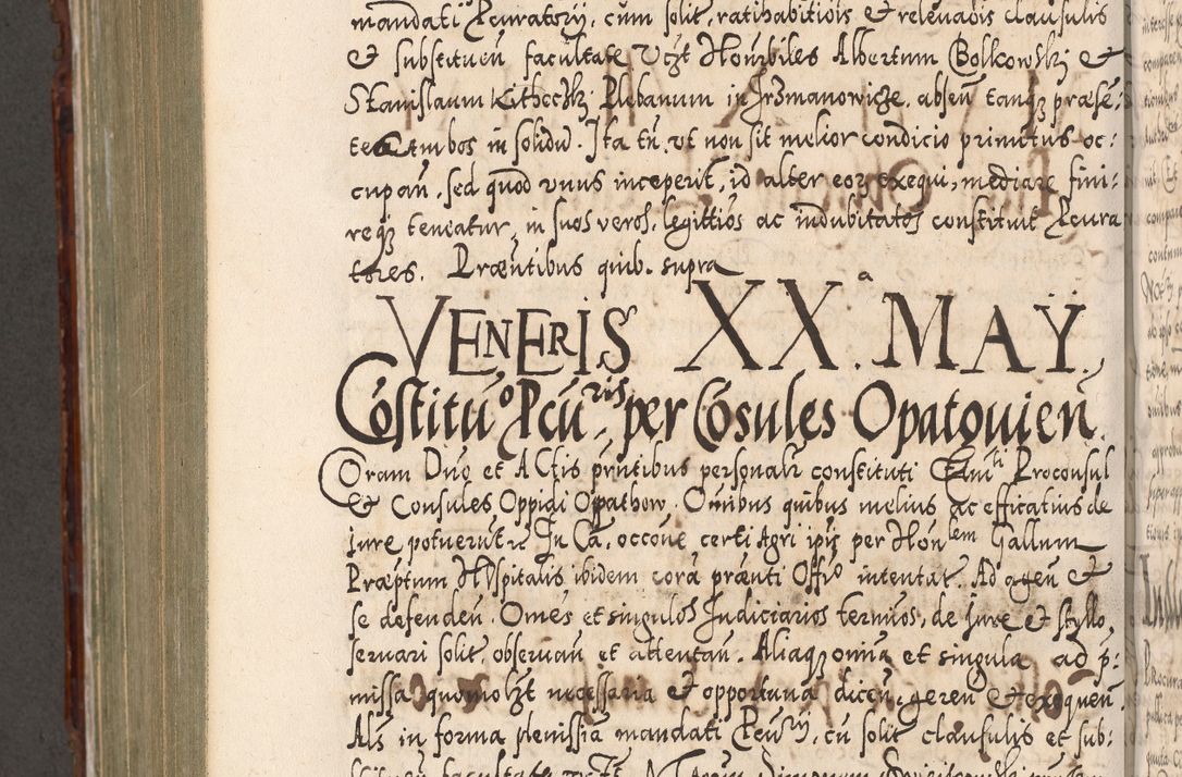 Zdjęcie nr 891 dla obiektu archiwalnego: Illistrissimo et revedissimo in Christo Patre Domino Domino Georgio Rzadziwił Miserone Divina Sacrostae R. E. Tituli S. Sixti Presbitero Cardinali Duce in Olyka et Niesswiesz ad Gubernacula Ecclessiae Cracoviensis cuius administratorialem a Sancta Sede Apostolica obtinverat feliciter sedente. Acta actorum, causarum, sententiarum tam deffinitivarum quam interloquutoriarum decretorum, obligationum, quietationum, recognitionum, constitutionum procuratorum etc. coram Reverendo Domino Stanislao Crassinskz de Crasne Archidiacono Cracoviensis, Scholastico Gnesnesis, Custode Plocensis etc. Vicario et Officiali Generali Cracoviensi in Ano Domini Millesimo Quingentesimo Nonagesimo Primo cuius indictio quarta pontificatus SS. Domini Nostri Gregorii XIIII Anno I psius prio feliciter incipiut