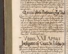 Zdjęcie nr 871 dla obiektu archiwalnego: Illistrissimo et revedissimo in Christo Patre Domino Domino Georgio Rzadziwił Miserone Divina Sacrostae R. E. Tituli S. Sixti Presbitero Cardinali Duce in Olyka et Niesswiesz ad Gubernacula Ecclessiae Cracoviensis cuius administratorialem a Sancta Sede Apostolica obtinverat feliciter sedente. Acta actorum, causarum, sententiarum tam deffinitivarum quam interloquutoriarum decretorum, obligationum, quietationum, recognitionum, constitutionum procuratorum etc. coram Reverendo Domino Stanislao Crassinskz de Crasne Archidiacono Cracoviensis, Scholastico Gnesnesis, Custode Plocensis etc. Vicario et Officiali Generali Cracoviensi in Ano Domini Millesimo Quingentesimo Nonagesimo Primo cuius indictio quarta pontificatus SS. Domini Nostri Gregorii XIIII Anno I psius prio feliciter incipiut