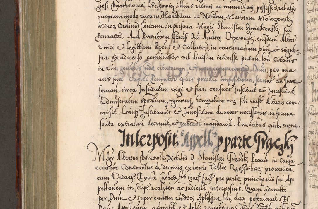 Zdjęcie nr 865 dla obiektu archiwalnego: Illistrissimo et revedissimo in Christo Patre Domino Domino Georgio Rzadziwił Miserone Divina Sacrostae R. E. Tituli S. Sixti Presbitero Cardinali Duce in Olyka et Niesswiesz ad Gubernacula Ecclessiae Cracoviensis cuius administratorialem a Sancta Sede Apostolica obtinverat feliciter sedente. Acta actorum, causarum, sententiarum tam deffinitivarum quam interloquutoriarum decretorum, obligationum, quietationum, recognitionum, constitutionum procuratorum etc. coram Reverendo Domino Stanislao Crassinskz de Crasne Archidiacono Cracoviensis, Scholastico Gnesnesis, Custode Plocensis etc. Vicario et Officiali Generali Cracoviensi in Ano Domini Millesimo Quingentesimo Nonagesimo Primo cuius indictio quarta pontificatus SS. Domini Nostri Gregorii XIIII Anno I psius prio feliciter incipiut
