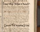 Zdjęcie nr 846 dla obiektu archiwalnego: Illistrissimo et revedissimo in Christo Patre Domino Domino Georgio Rzadziwił Miserone Divina Sacrostae R. E. Tituli S. Sixti Presbitero Cardinali Duce in Olyka et Niesswiesz ad Gubernacula Ecclessiae Cracoviensis cuius administratorialem a Sancta Sede Apostolica obtinverat feliciter sedente. Acta actorum, causarum, sententiarum tam deffinitivarum quam interloquutoriarum decretorum, obligationum, quietationum, recognitionum, constitutionum procuratorum etc. coram Reverendo Domino Stanislao Crassinskz de Crasne Archidiacono Cracoviensis, Scholastico Gnesnesis, Custode Plocensis etc. Vicario et Officiali Generali Cracoviensi in Ano Domini Millesimo Quingentesimo Nonagesimo Primo cuius indictio quarta pontificatus SS. Domini Nostri Gregorii XIIII Anno I psius prio feliciter incipiut