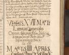 Zdjęcie nr 1091 dla obiektu archiwalnego: Illistrissimo et revedissimo in Christo Patre Domino Domino Georgio Rzadziwił Miserone Divina Sacrostae R. E. Tituli S. Sixti Presbitero Cardinali Duce in Olyka et Niesswiesz ad Gubernacula Ecclessiae Cracoviensis cuius administratorialem a Sancta Sede Apostolica obtinverat feliciter sedente. Acta actorum, causarum, sententiarum tam deffinitivarum quam interloquutoriarum decretorum, obligationum, quietationum, recognitionum, constitutionum procuratorum etc. coram Reverendo Domino Stanislao Crassinskz de Crasne Archidiacono Cracoviensis, Scholastico Gnesnesis, Custode Plocensis etc. Vicario et Officiali Generali Cracoviensi in Ano Domini Millesimo Quingentesimo Nonagesimo Primo cuius indictio quarta pontificatus SS. Domini Nostri Gregorii XIIII Anno I psius prio feliciter incipiut