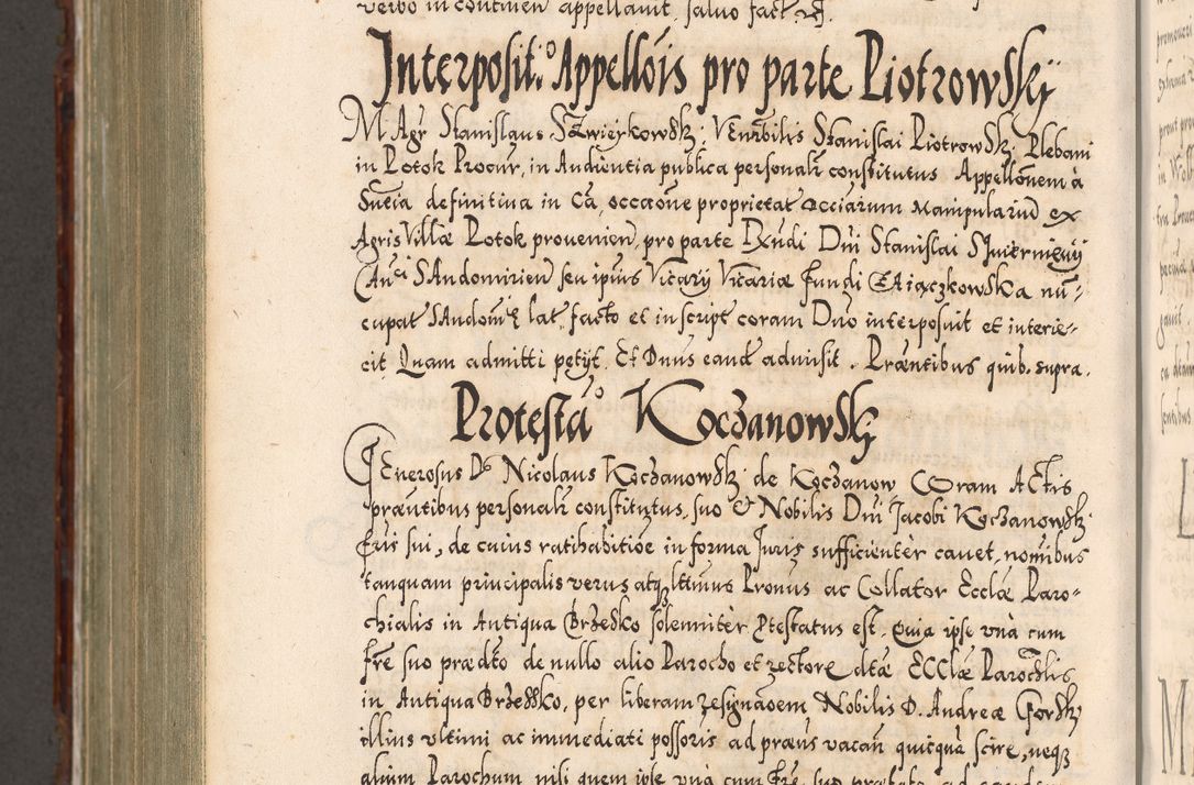 Zdjęcie nr 1088 dla obiektu archiwalnego: Illistrissimo et revedissimo in Christo Patre Domino Domino Georgio Rzadziwił Miserone Divina Sacrostae R. E. Tituli S. Sixti Presbitero Cardinali Duce in Olyka et Niesswiesz ad Gubernacula Ecclessiae Cracoviensis cuius administratorialem a Sancta Sede Apostolica obtinverat feliciter sedente. Acta actorum, causarum, sententiarum tam deffinitivarum quam interloquutoriarum decretorum, obligationum, quietationum, recognitionum, constitutionum procuratorum etc. coram Reverendo Domino Stanislao Crassinskz de Crasne Archidiacono Cracoviensis, Scholastico Gnesnesis, Custode Plocensis etc. Vicario et Officiali Generali Cracoviensi in Ano Domini Millesimo Quingentesimo Nonagesimo Primo cuius indictio quarta pontificatus SS. Domini Nostri Gregorii XIIII Anno I psius prio feliciter incipiut