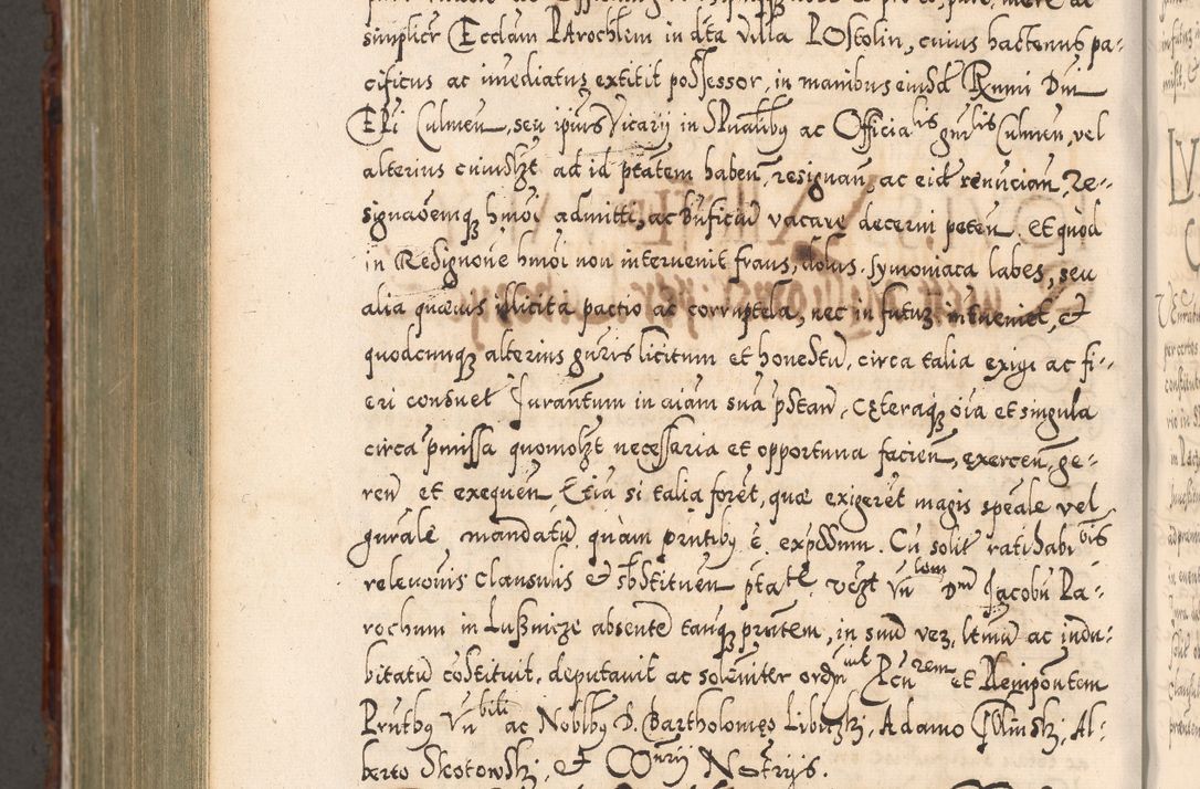 Zdjęcie nr 1073 dla obiektu archiwalnego: Illistrissimo et revedissimo in Christo Patre Domino Domino Georgio Rzadziwił Miserone Divina Sacrostae R. E. Tituli S. Sixti Presbitero Cardinali Duce in Olyka et Niesswiesz ad Gubernacula Ecclessiae Cracoviensis cuius administratorialem a Sancta Sede Apostolica obtinverat feliciter sedente. Acta actorum, causarum, sententiarum tam deffinitivarum quam interloquutoriarum decretorum, obligationum, quietationum, recognitionum, constitutionum procuratorum etc. coram Reverendo Domino Stanislao Crassinskz de Crasne Archidiacono Cracoviensis, Scholastico Gnesnesis, Custode Plocensis etc. Vicario et Officiali Generali Cracoviensi in Ano Domini Millesimo Quingentesimo Nonagesimo Primo cuius indictio quarta pontificatus SS. Domini Nostri Gregorii XIIII Anno I psius prio feliciter incipiut