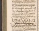 Zdjęcie nr 1132 dla obiektu archiwalnego: Illistrissimo et revedissimo in Christo Patre Domino Domino Georgio Rzadziwił Miserone Divina Sacrostae R. E. Tituli S. Sixti Presbitero Cardinali Duce in Olyka et Niesswiesz ad Gubernacula Ecclessiae Cracoviensis cuius administratorialem a Sancta Sede Apostolica obtinverat feliciter sedente. Acta actorum, causarum, sententiarum tam deffinitivarum quam interloquutoriarum decretorum, obligationum, quietationum, recognitionum, constitutionum procuratorum etc. coram Reverendo Domino Stanislao Crassinskz de Crasne Archidiacono Cracoviensis, Scholastico Gnesnesis, Custode Plocensis etc. Vicario et Officiali Generali Cracoviensi in Ano Domini Millesimo Quingentesimo Nonagesimo Primo cuius indictio quarta pontificatus SS. Domini Nostri Gregorii XIIII Anno I psius prio feliciter incipiut