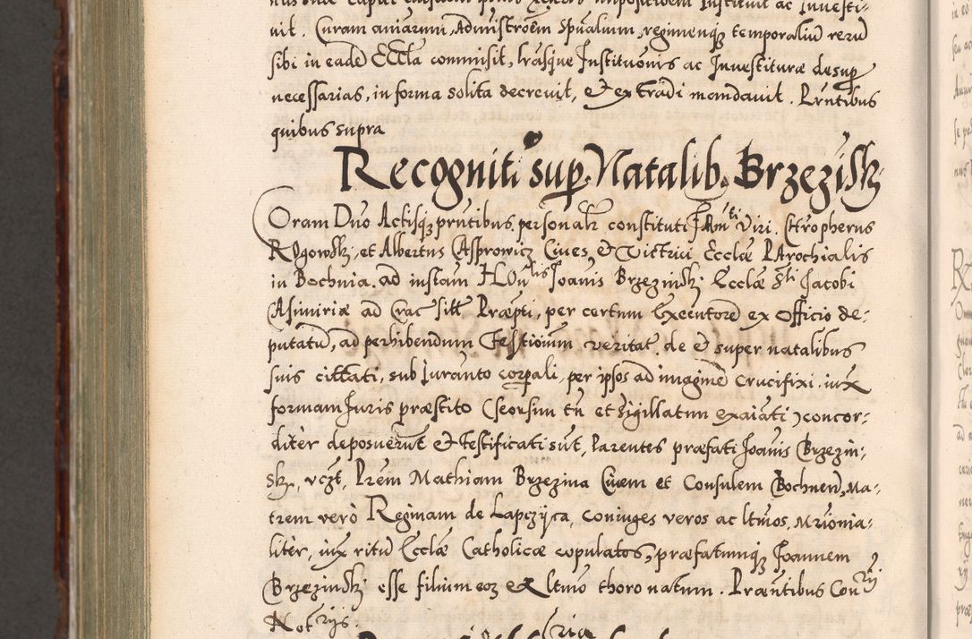 Zdjęcie nr 1181 dla obiektu archiwalnego: Illistrissimo et revedissimo in Christo Patre Domino Domino Georgio Rzadziwił Miserone Divina Sacrostae R. E. Tituli S. Sixti Presbitero Cardinali Duce in Olyka et Niesswiesz ad Gubernacula Ecclessiae Cracoviensis cuius administratorialem a Sancta Sede Apostolica obtinverat feliciter sedente. Acta actorum, causarum, sententiarum tam deffinitivarum quam interloquutoriarum decretorum, obligationum, quietationum, recognitionum, constitutionum procuratorum etc. coram Reverendo Domino Stanislao Crassinskz de Crasne Archidiacono Cracoviensis, Scholastico Gnesnesis, Custode Plocensis etc. Vicario et Officiali Generali Cracoviensi in Ano Domini Millesimo Quingentesimo Nonagesimo Primo cuius indictio quarta pontificatus SS. Domini Nostri Gregorii XIIII Anno I psius prio feliciter incipiut